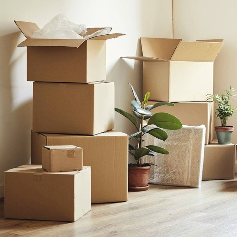 kartonger för flytt